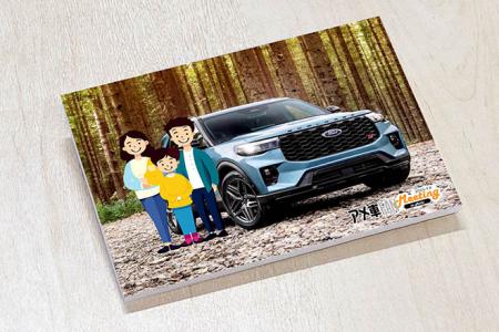 9/8 アメ車ファンミーティング in Aichi2024 記念写真　KGプリント+ドライマウント加